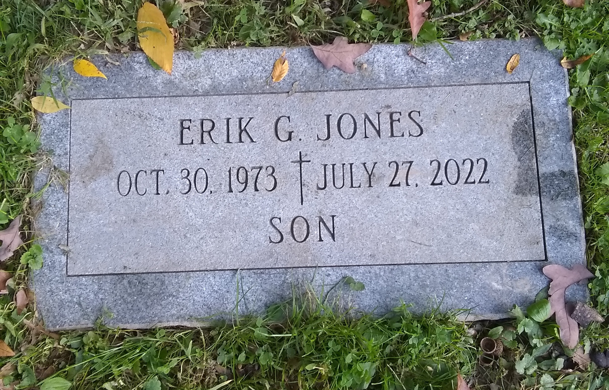 full color gravestone e-JONES